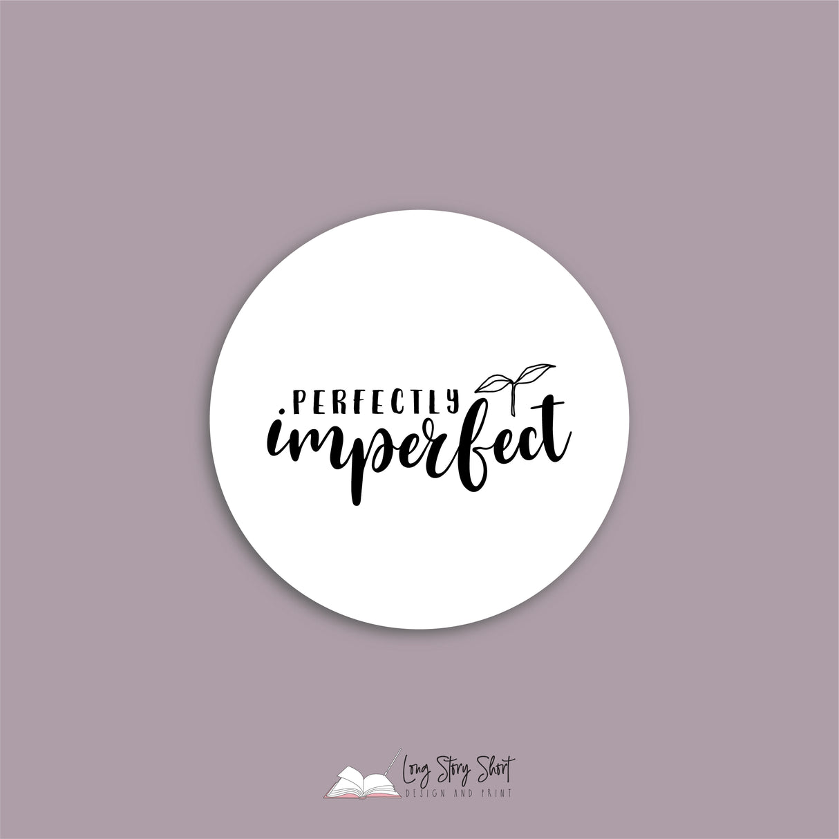 Perfectly imperfect White Vinyl Label Pack