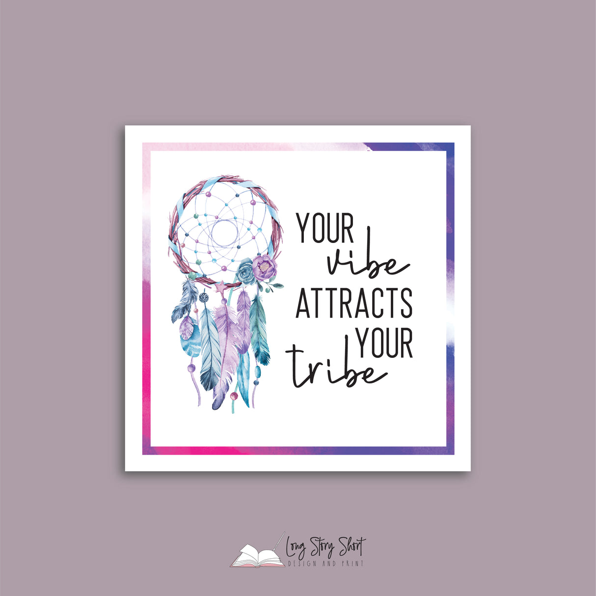 The Boho Soul White Square Vinyl Label Pack