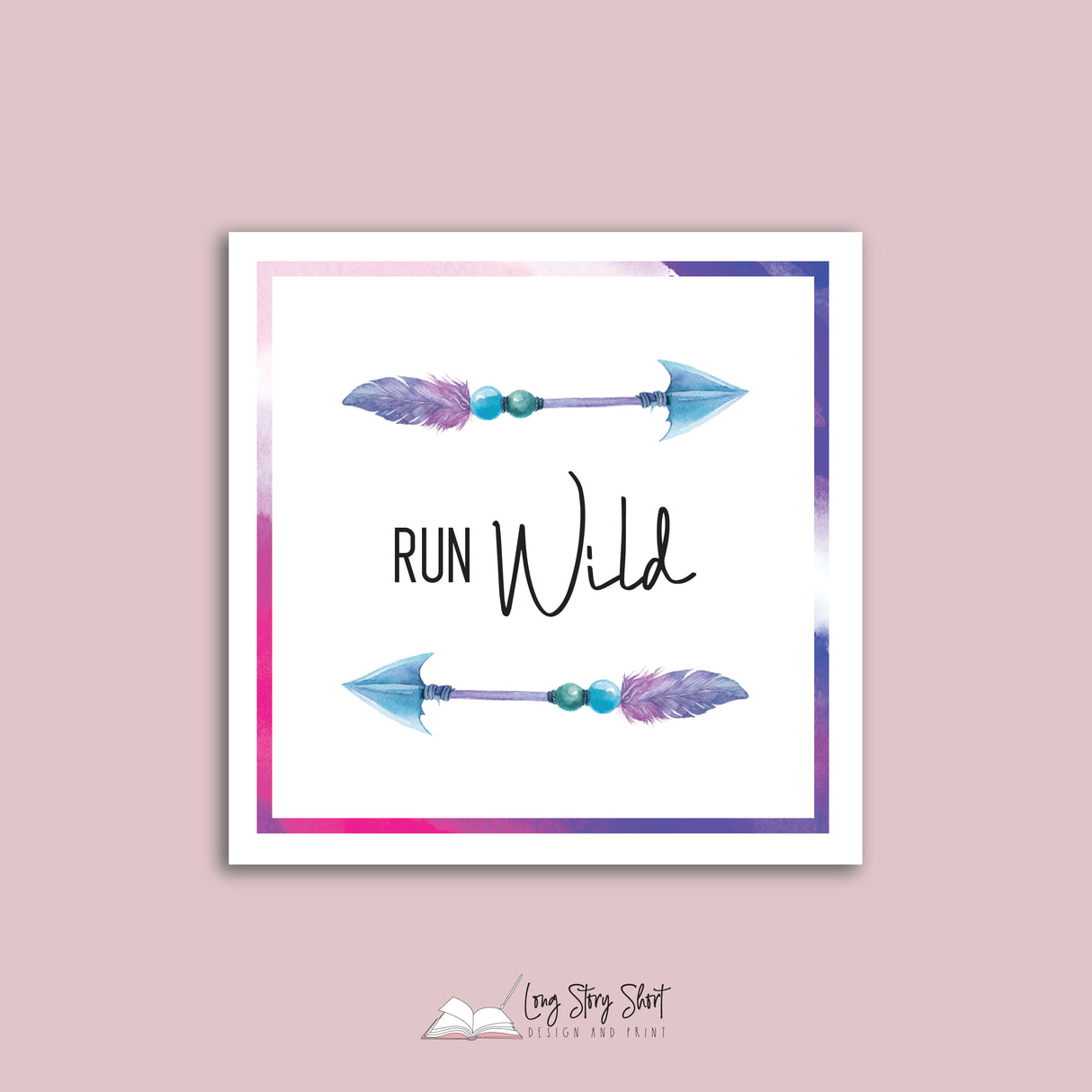 The Boho Soul White Square Vinyl Label Pack