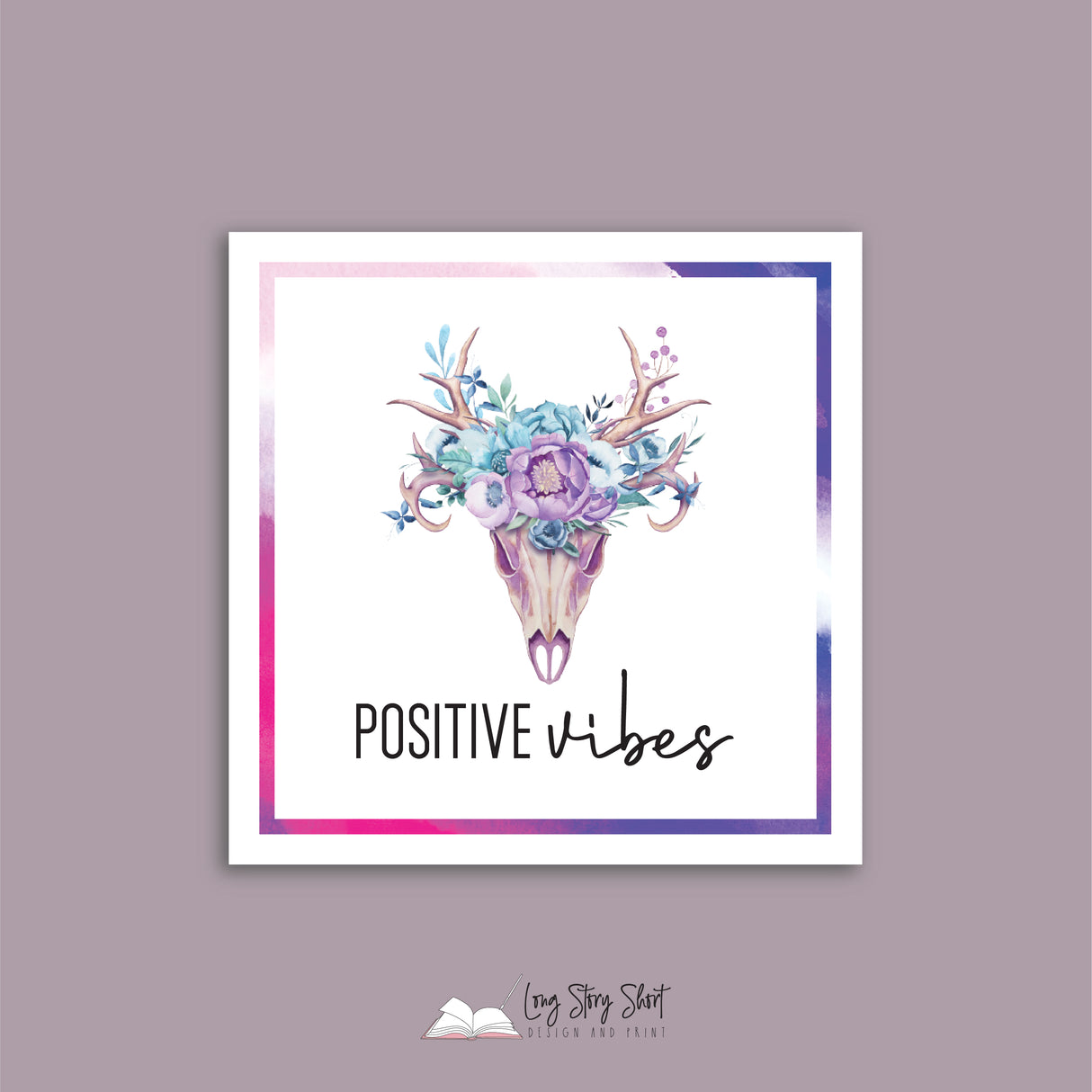 The Boho Soul White Square Vinyl Label Pack