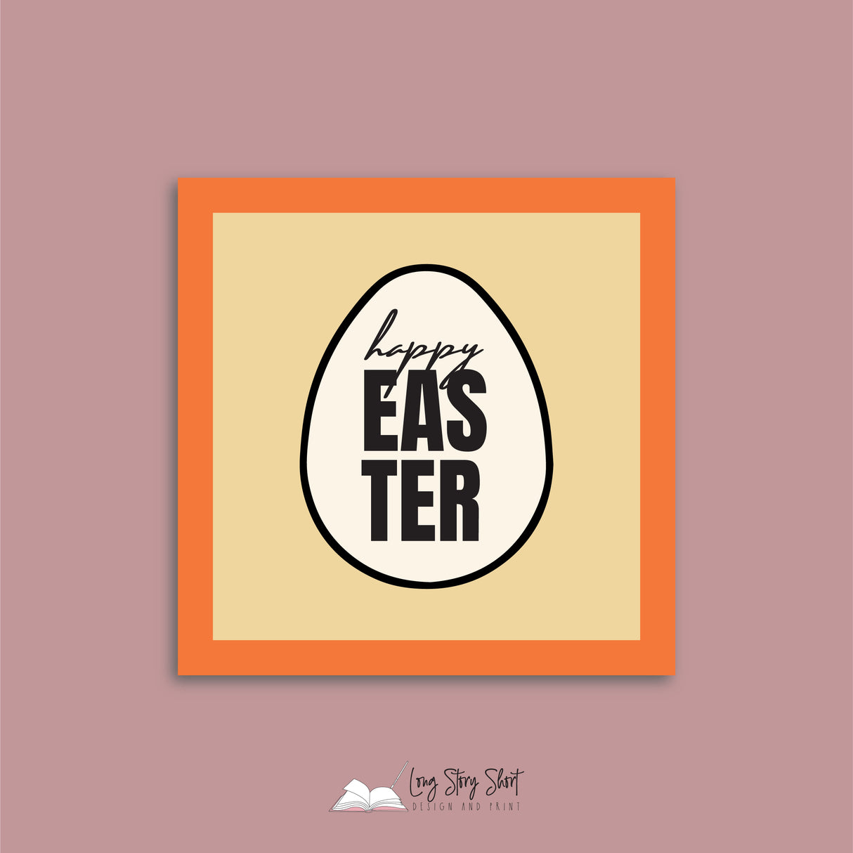 Easter Eggs Vinyl Label Pack (Square) Matte/Gloss