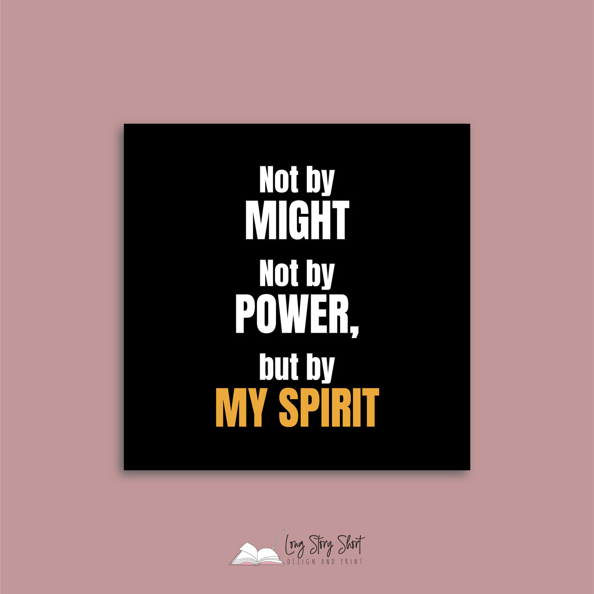 My Spirit Christmas Vinyl Label Pack Square Matte/Gloss