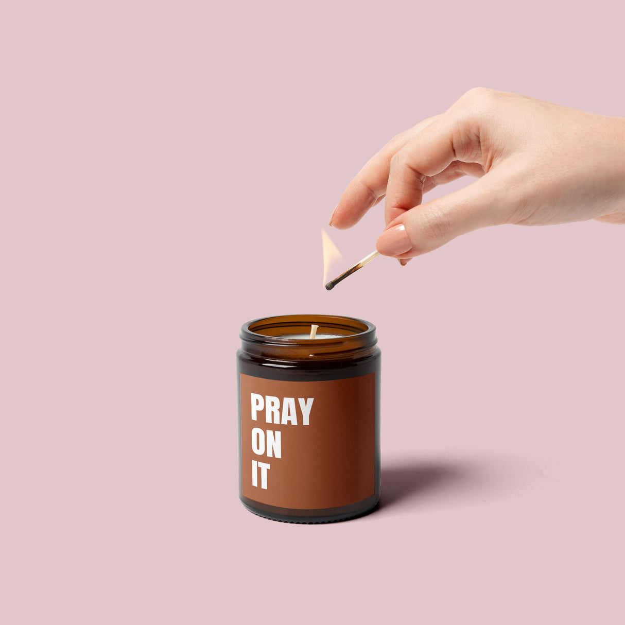 Pray on it Christmas Vinyl Label Pack Square Matte/Gloss