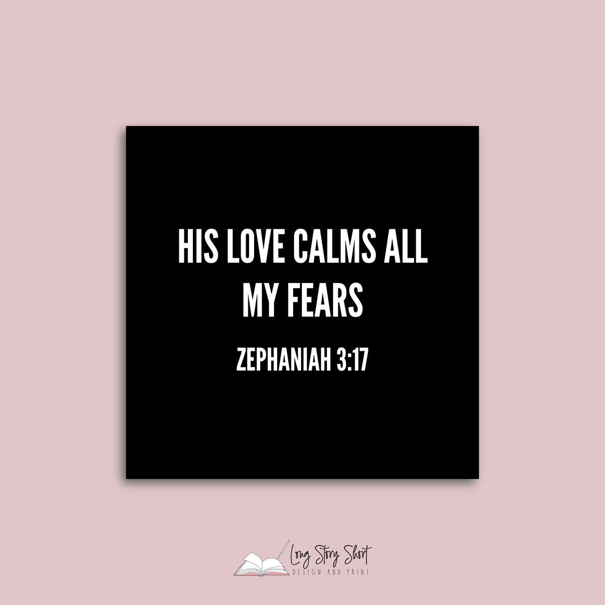 God, you have been so good to me Vinyl Label Pack Square Matte/Gloss