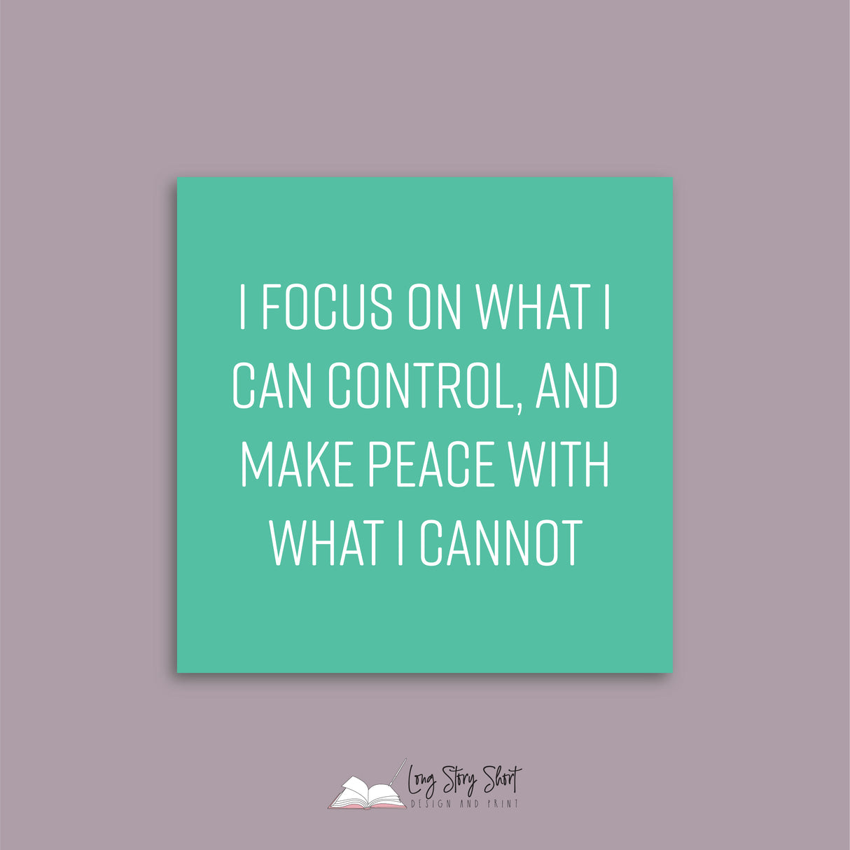 I am resilient Vinyl Label Pack Square Matte/Gloss