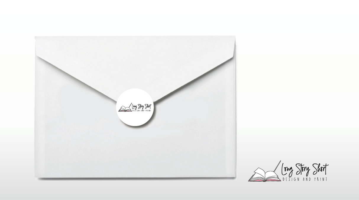 Logo Sticker Labels - Round