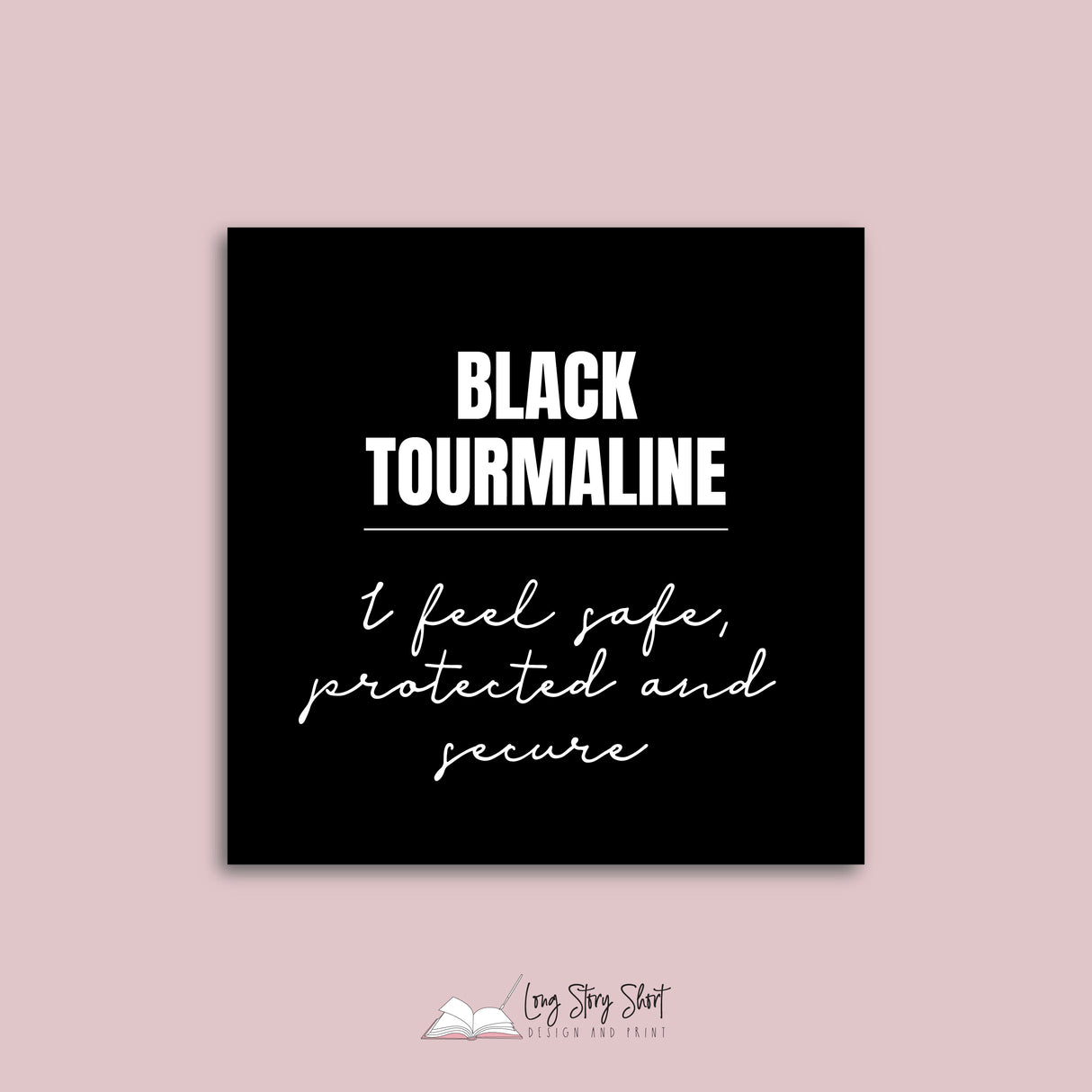 Crystal Affirmations Vinyl Label Pack