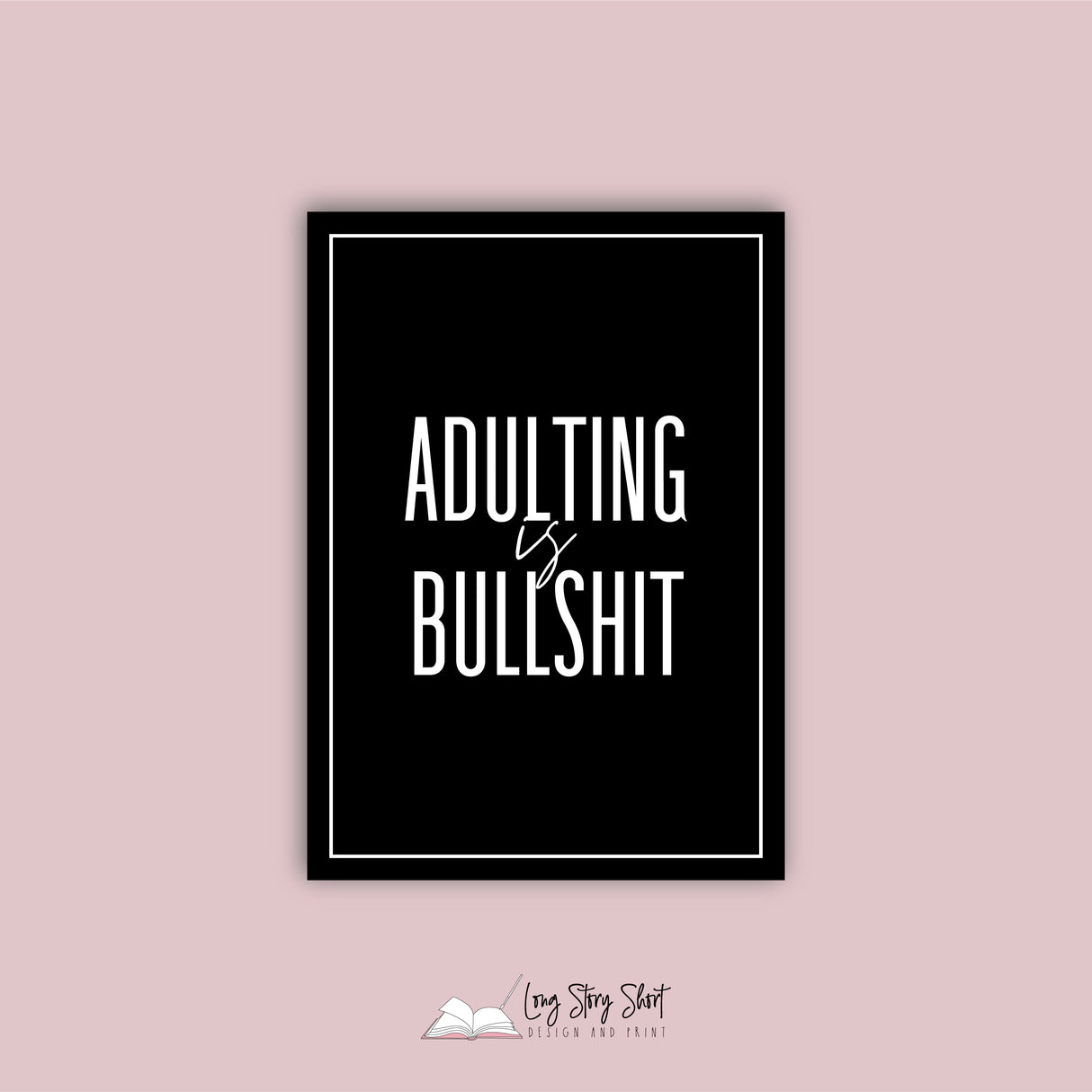 Rectangle Black Naughty 1 Vinyl Label Pack