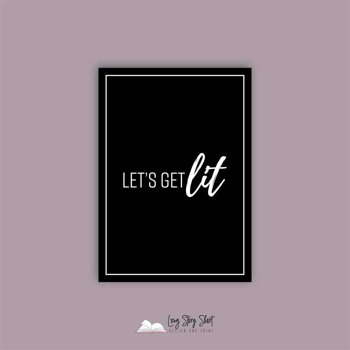 Rectangle Black Naughty 1 Vinyl Label Pack