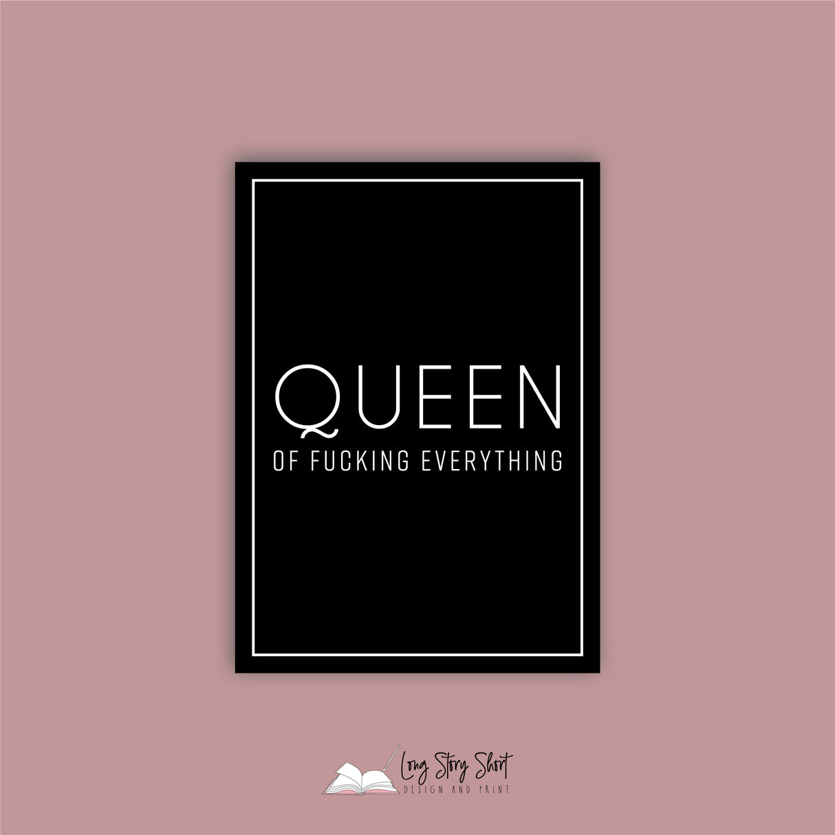 Rectangle Black Naughty 3 Vinyl Label Pack