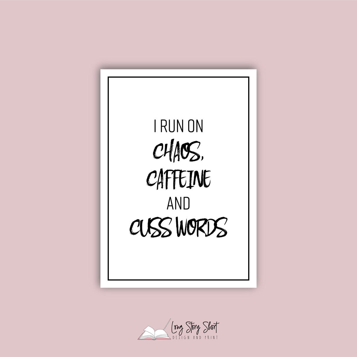 Rectangle White Naughty 2 Vinyl Label Pack