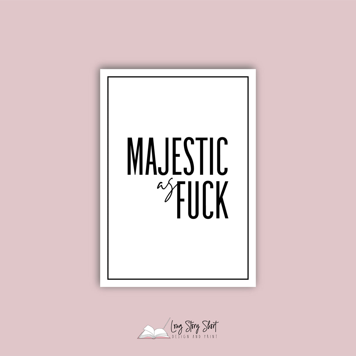 Rectangle White Naughty 3 Vinyl Label Pack