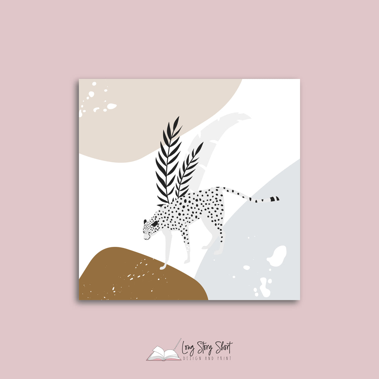 Abstract Animals Vinyl Label Pack