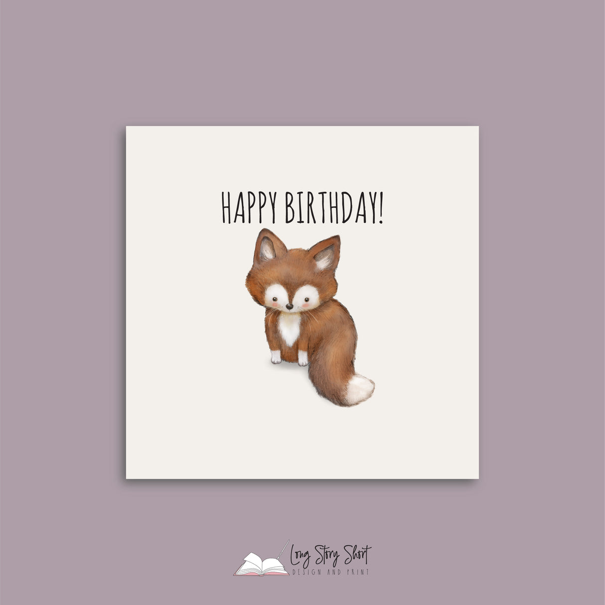 Animal Happy Birthday Vinyl Label Pack