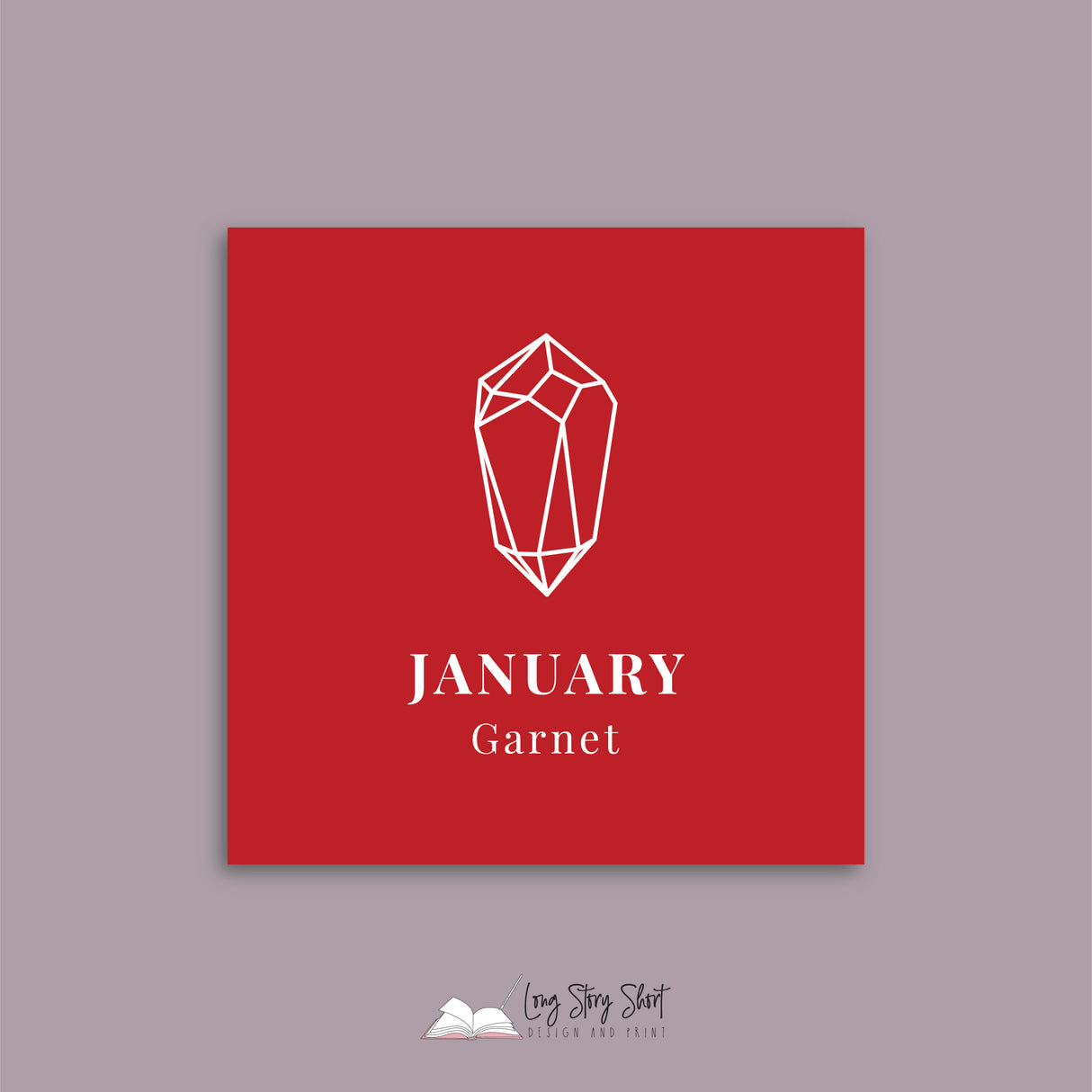 The Birthstone Vinyl Label Pack