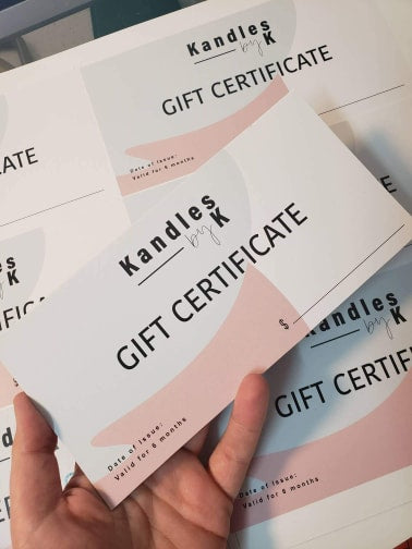 350gsm Uncoated Custom Gift Certificates