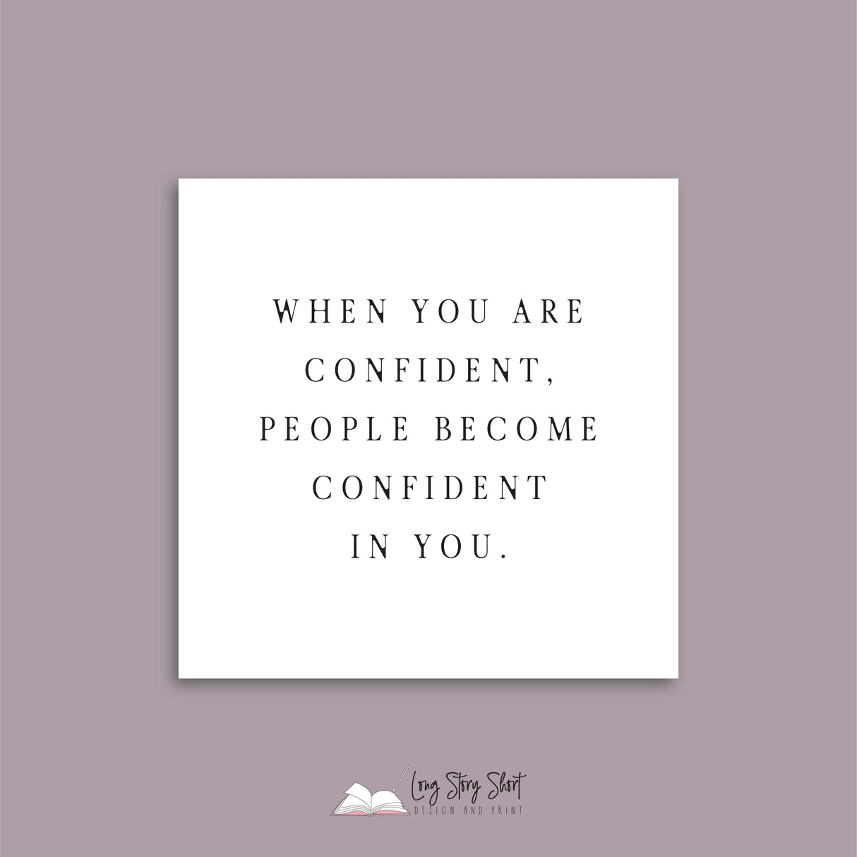 Confident in you Vinyl Label Pack