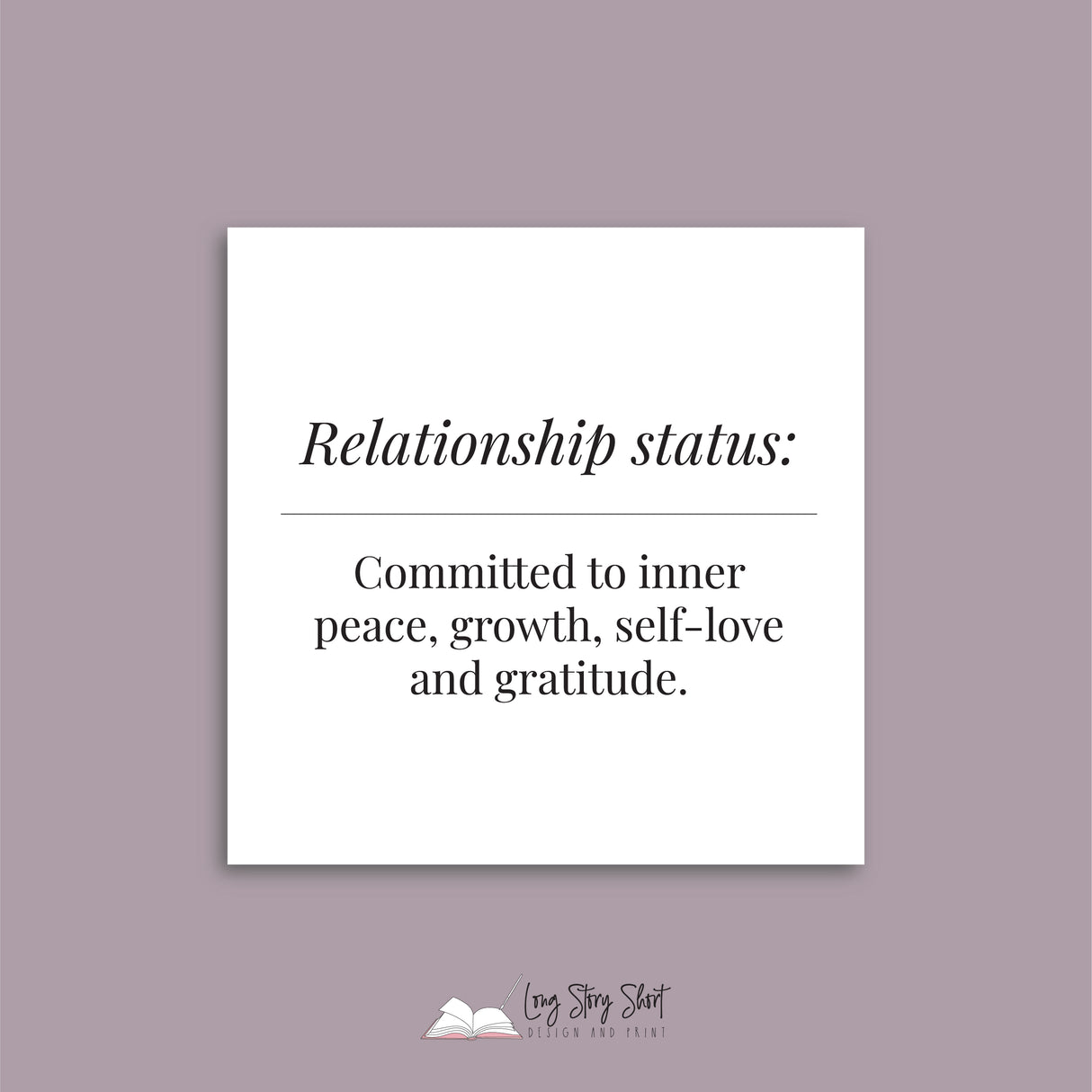 Committed to inner peace Vinyl Label Pack