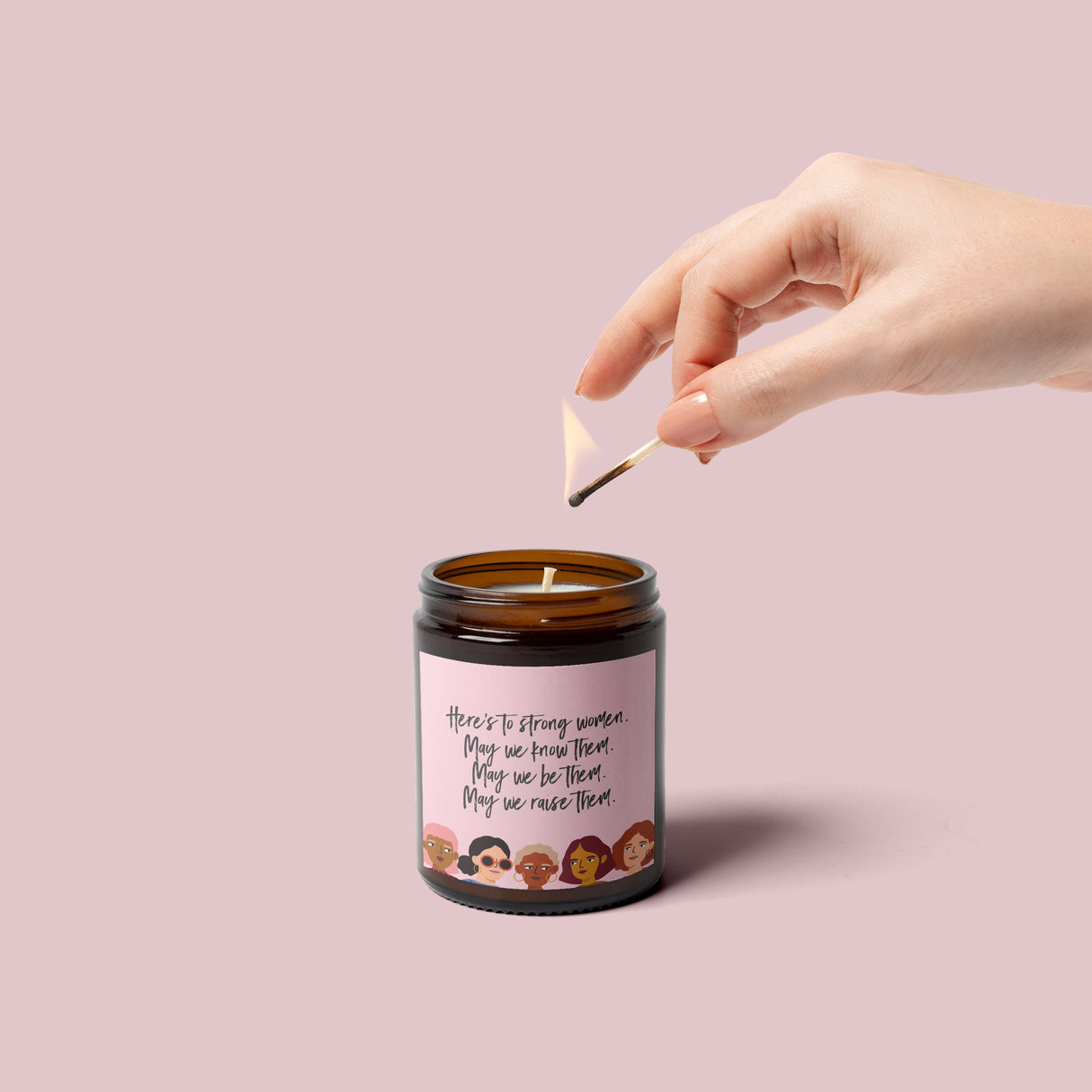 Strong Woman Vinyl Label Pack