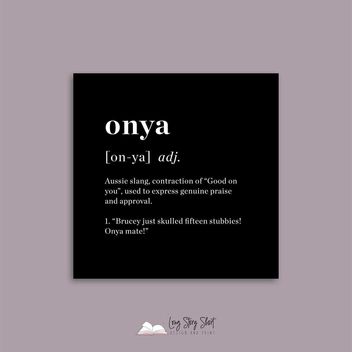 Aussie Slang Vinyl Label Pack