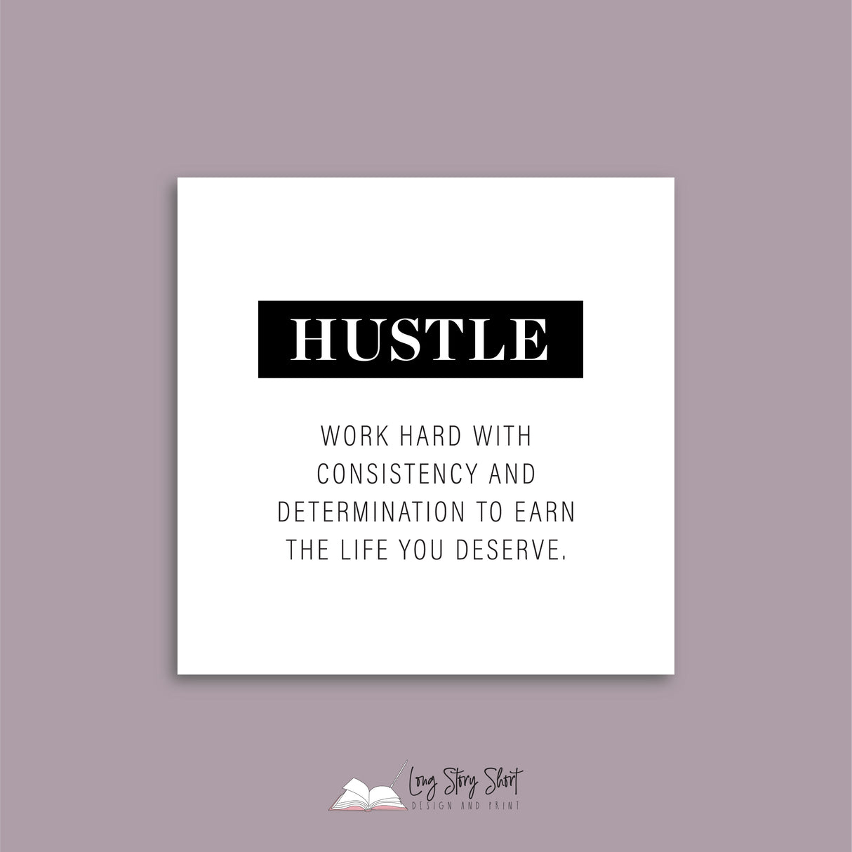 Hustle Grind Execute Boxed Vinyl Label Pack