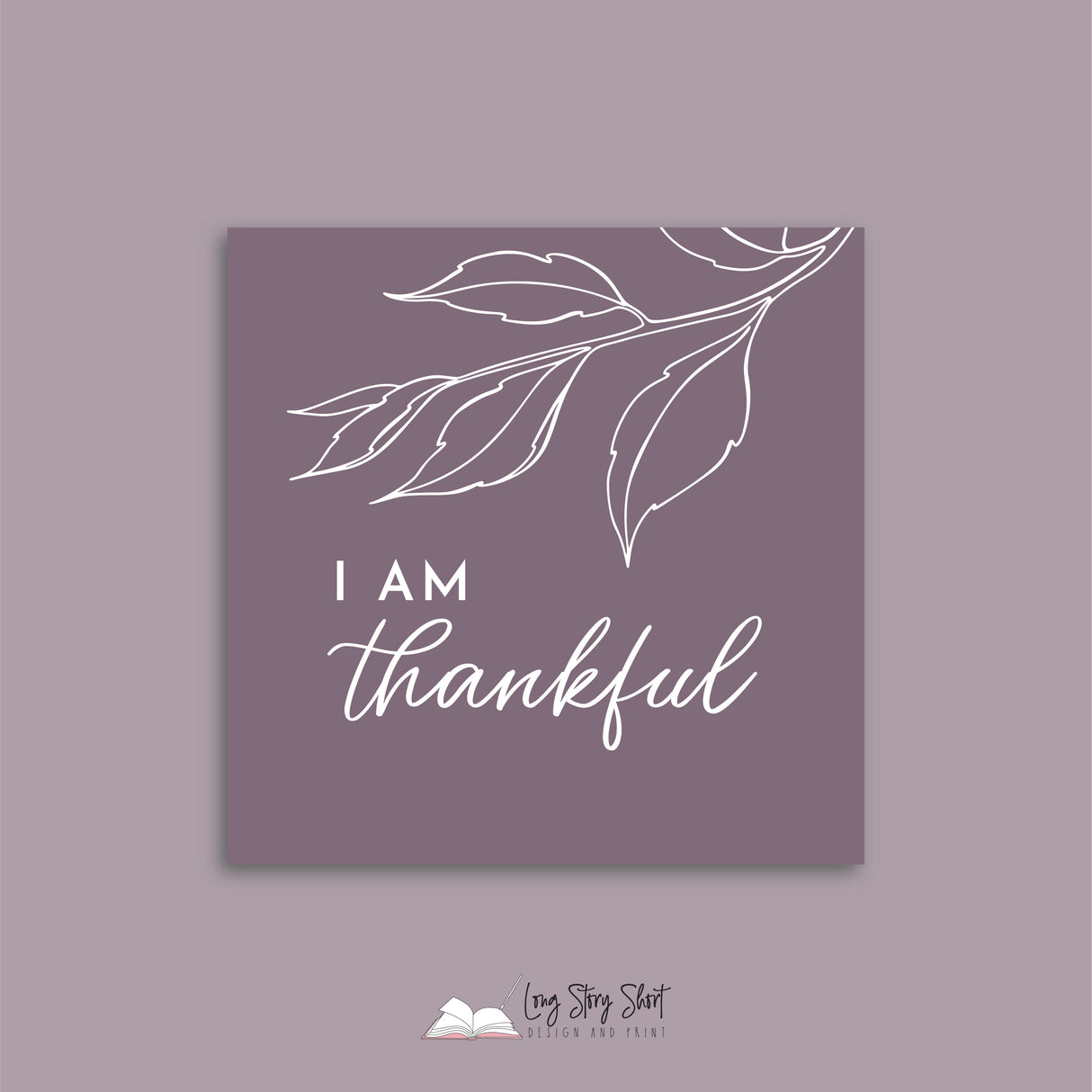 Thankful Grateful Blessed Vinyl Label Pack