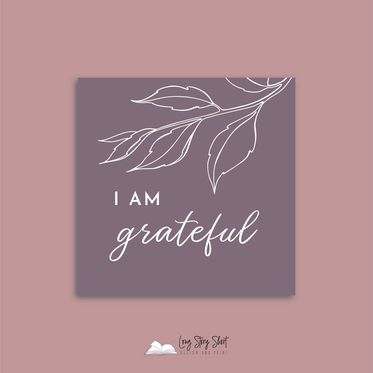 Thankful Grateful Blessed Vinyl Label Pack