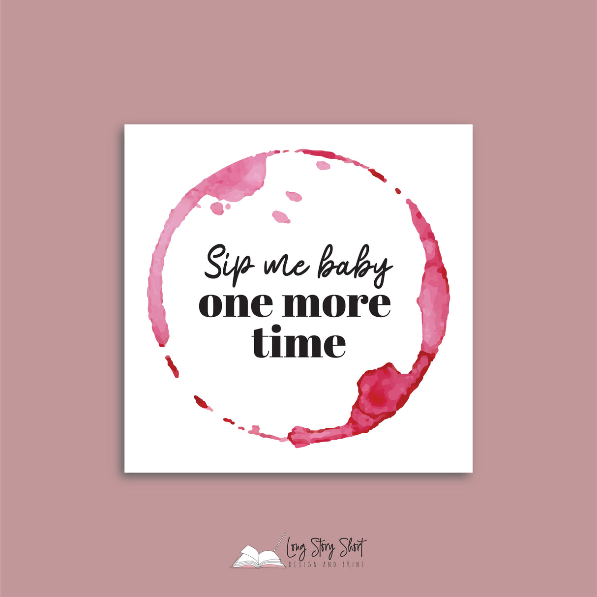 Sip me baby one more time Vinyl Label Pack