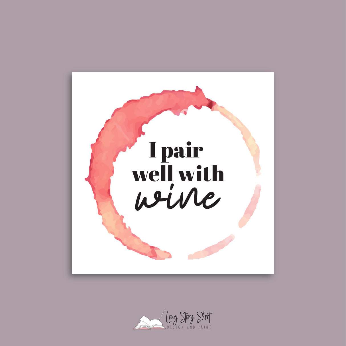 I tend to wine alot Vinyl Label Pack