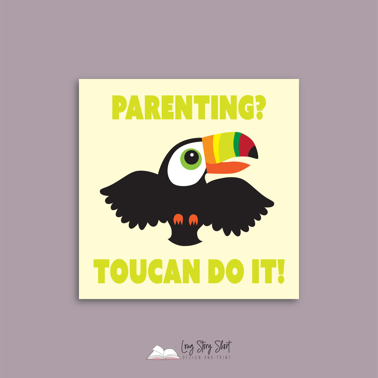 Toucan do it Vinyl Label Pack