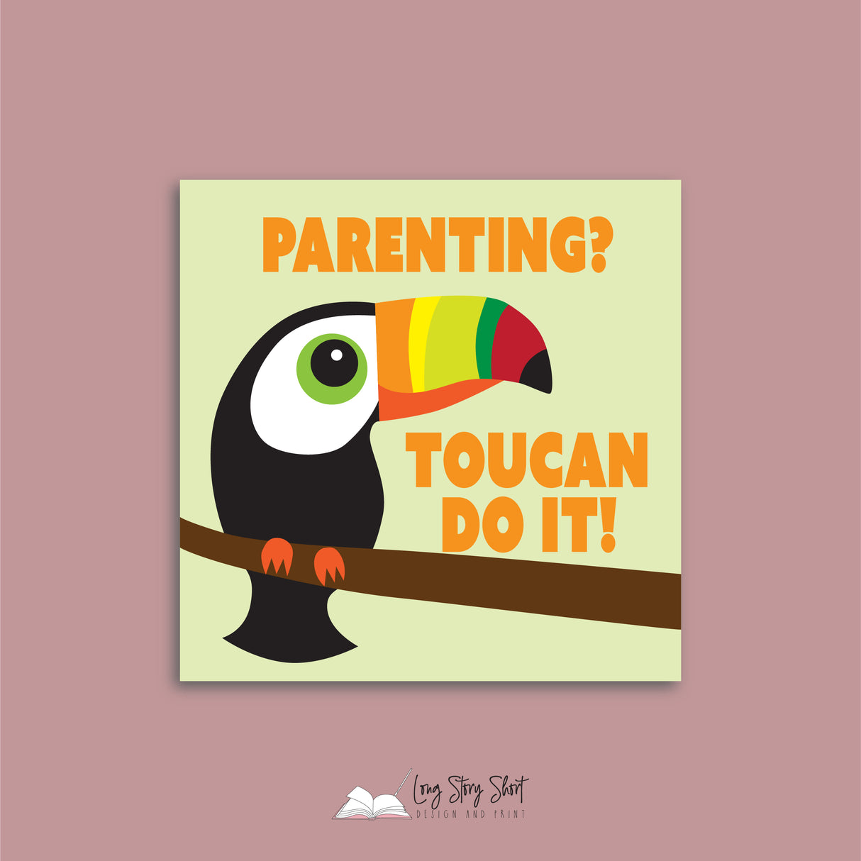 Toucan do it Vinyl Label Pack