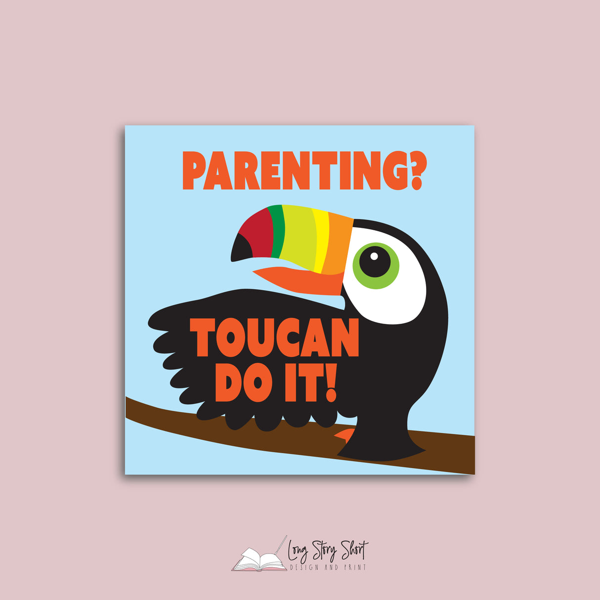 Toucan do it Vinyl Label Pack