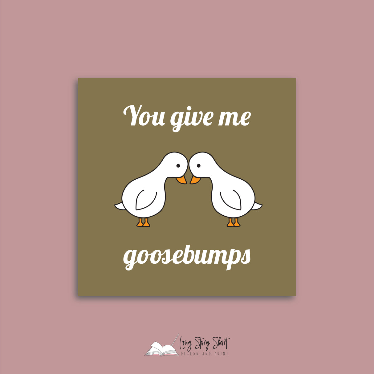 You give me goosebumps Vinyl Label Pack