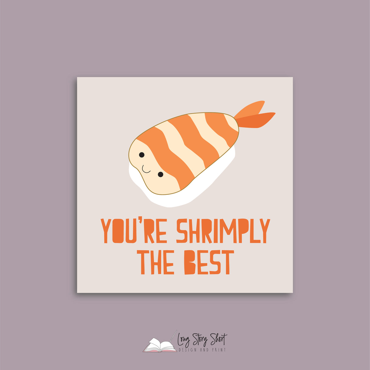 Shrimply the best Vinyl Label Pack
