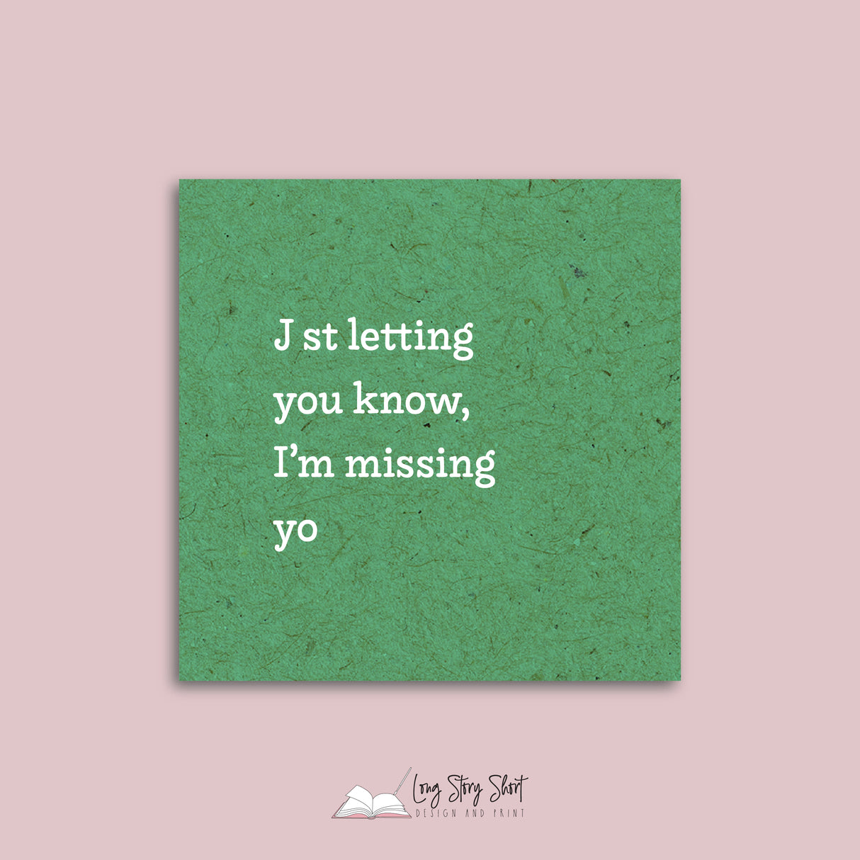 Missing U Vinyl Label Pack