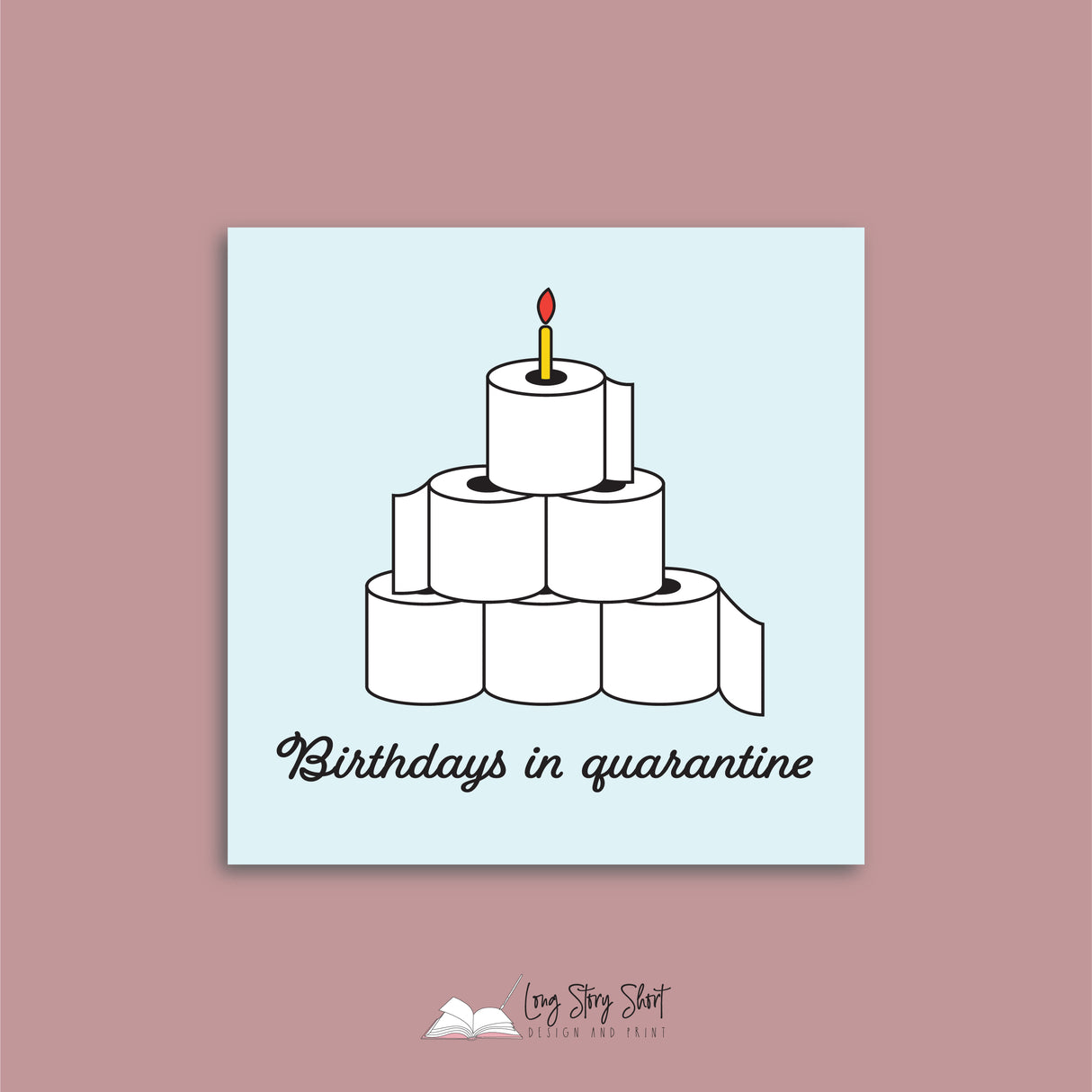 Quarantine Birthday Vinyl Label Pack