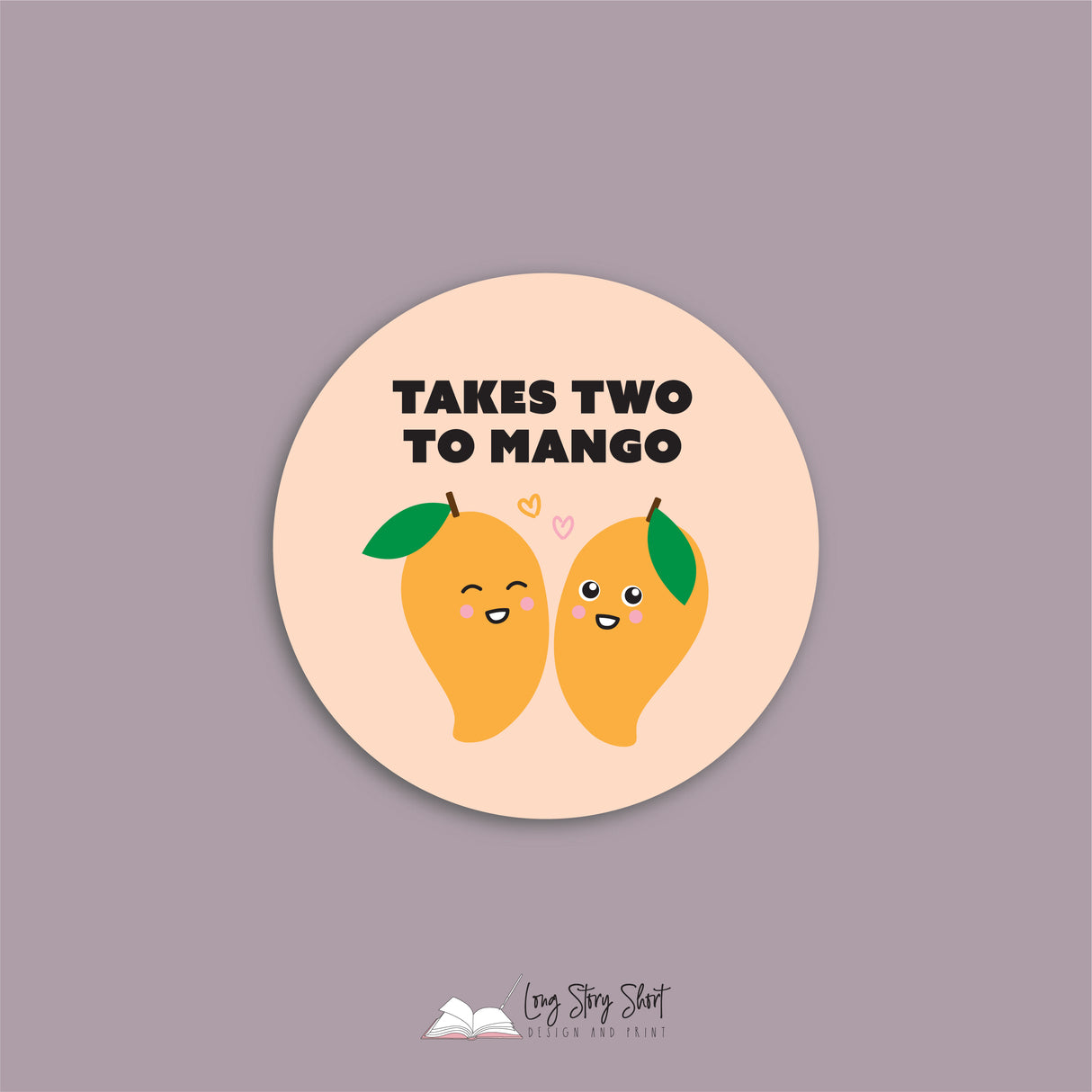 Takes two to mango Vinyl Label Pack