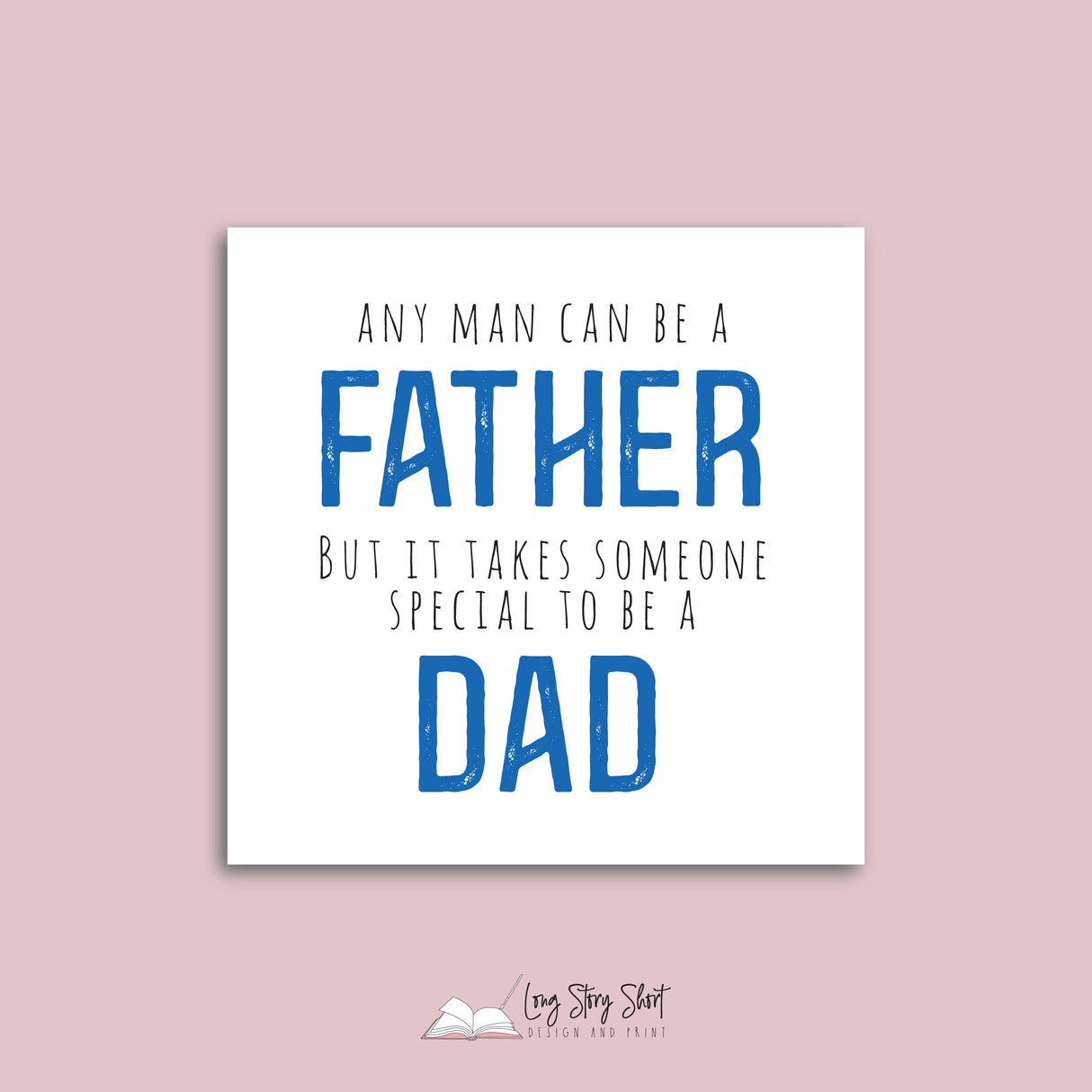 It takes someone special to be a dad Vinyl Label Pack