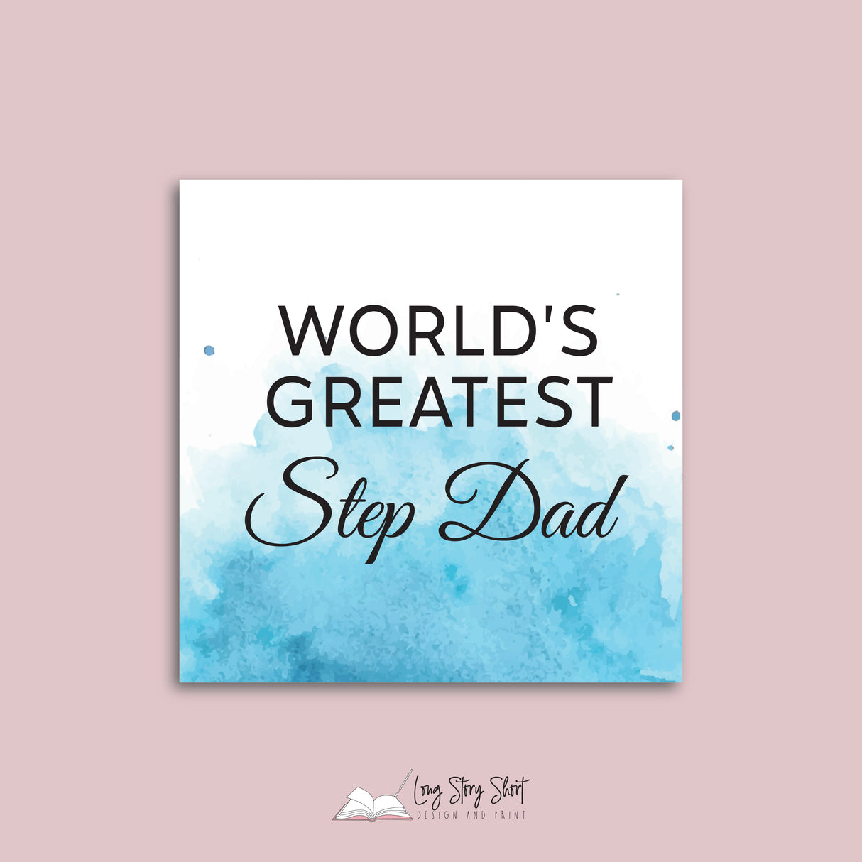 World's greatest step dad Vinyl Label Pack