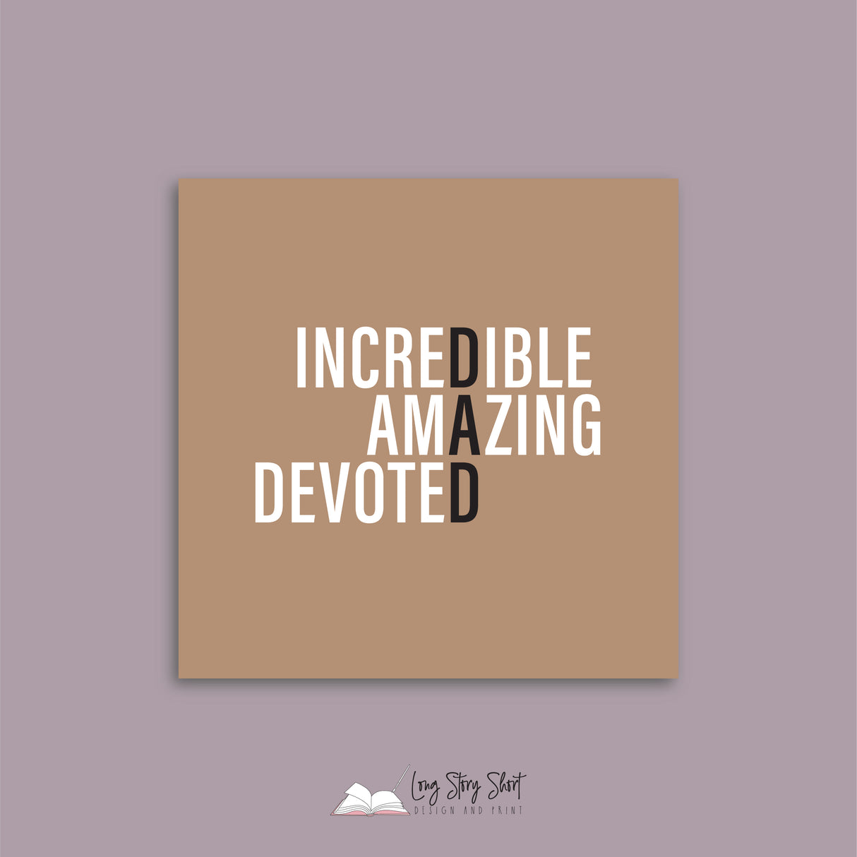 Incredible Amazing Devoted Vinyl Label Pack