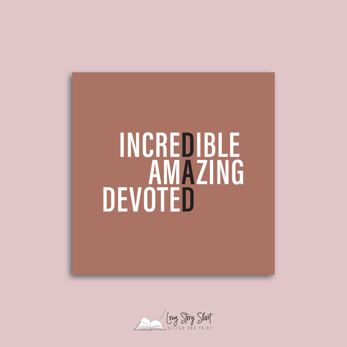 Incredible Amazing Devoted Vinyl Label Pack