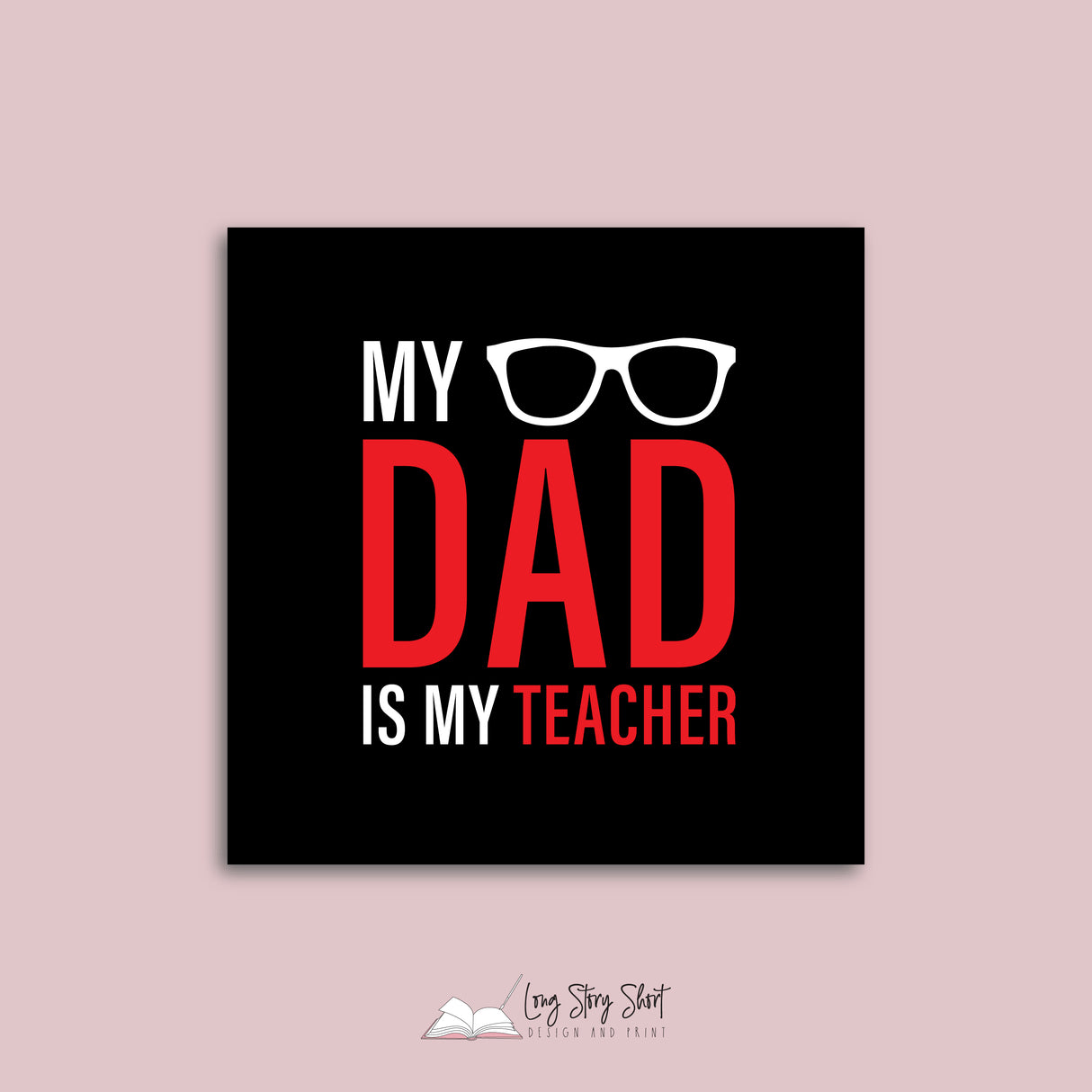 My dad is my superhero Vinyl Label Pack