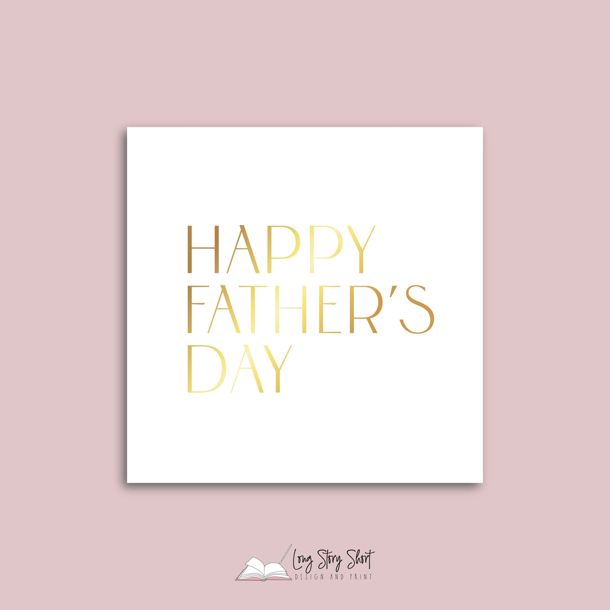 Happy Fathers Day Pack 3 (Black, White, Foil options)