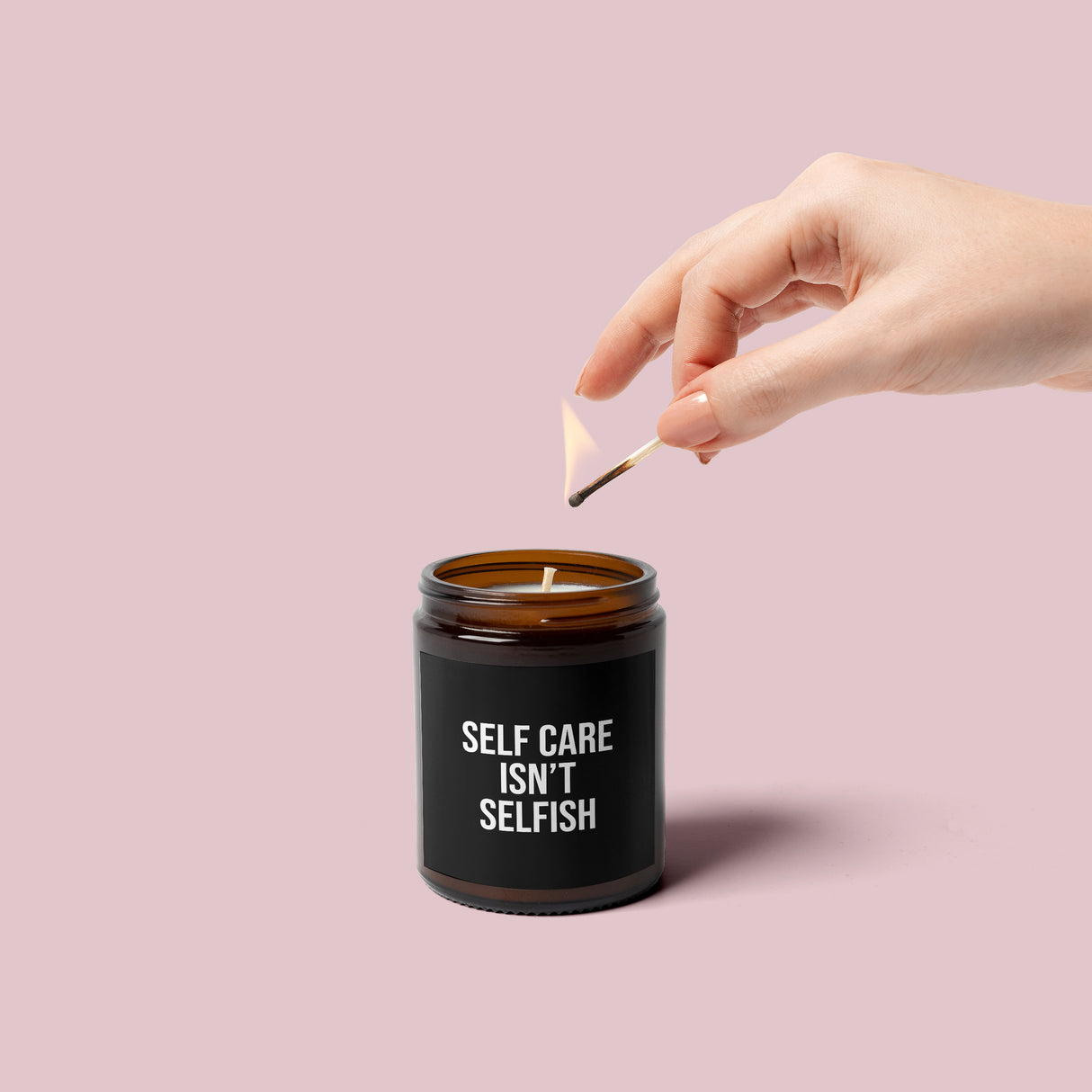 Selfcare isn't selfish Vinyl Label Pack (Black, White, Foil options)