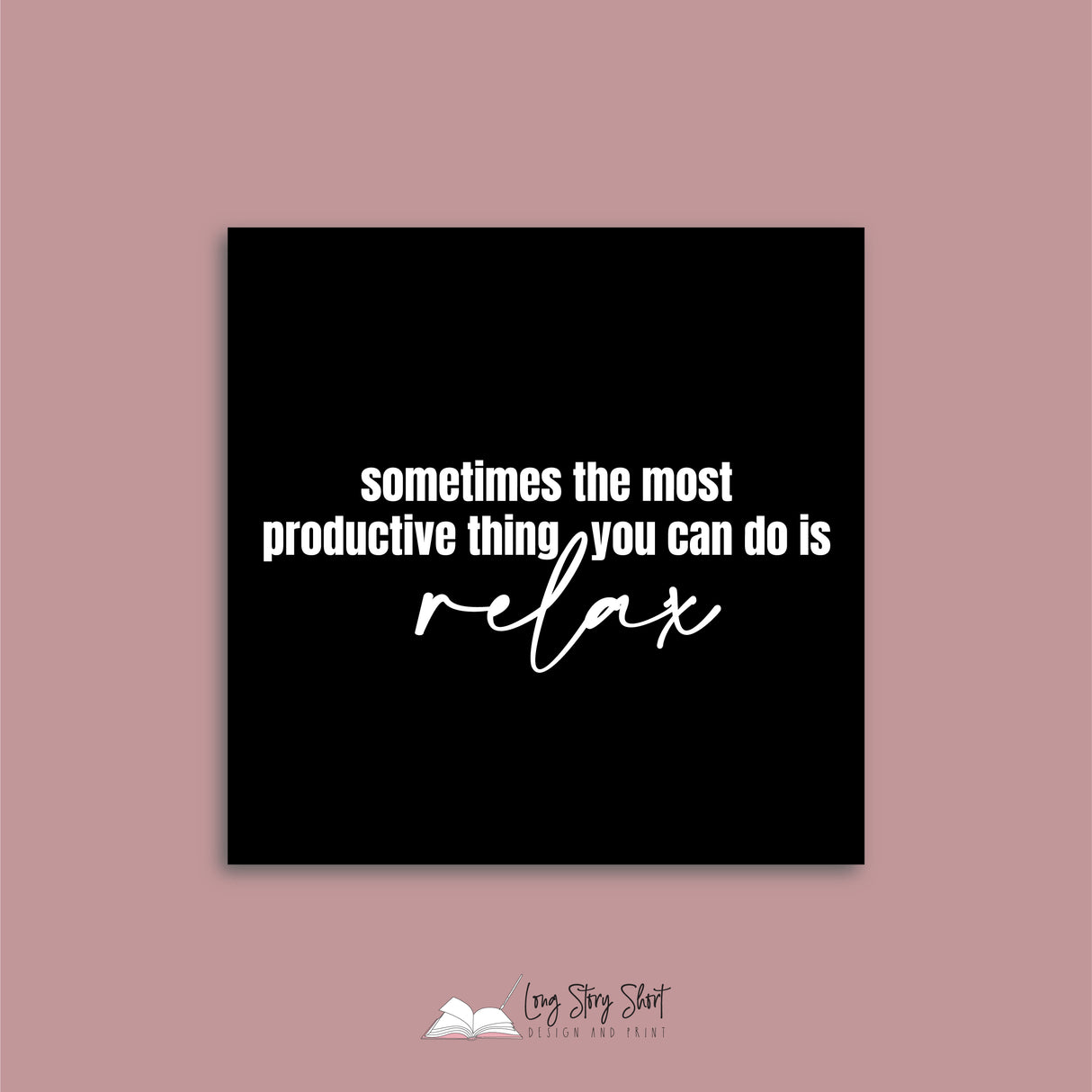 Make yourself a priority Vinyl Label Pack (Black, White, Foil options)