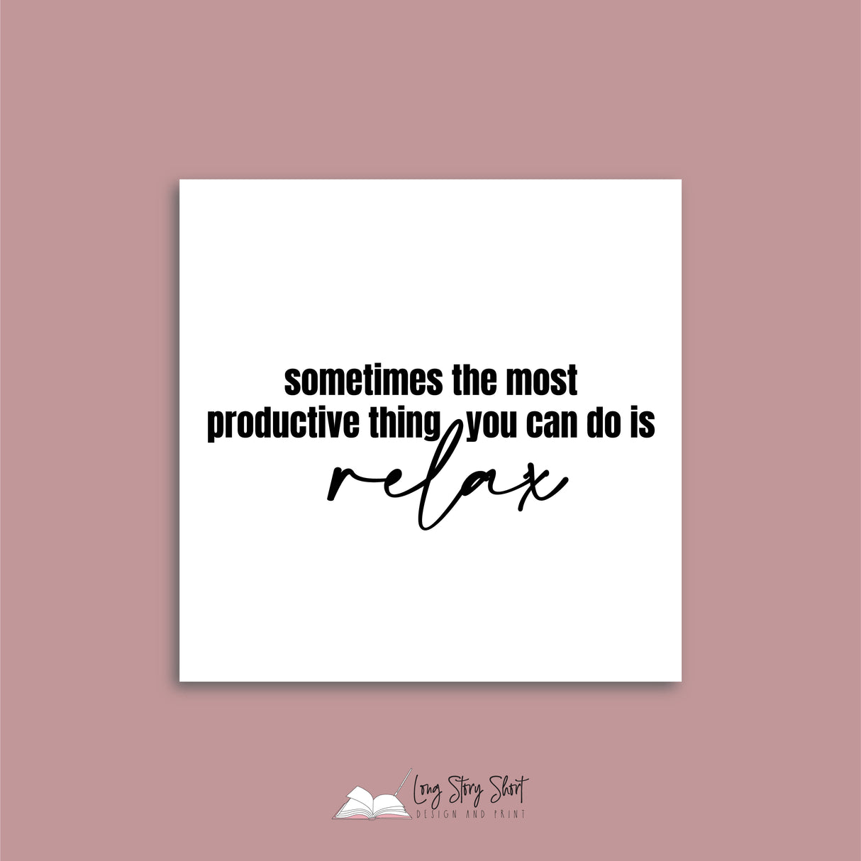 Make yourself a priority Vinyl Label Pack (Black, White, Foil options)