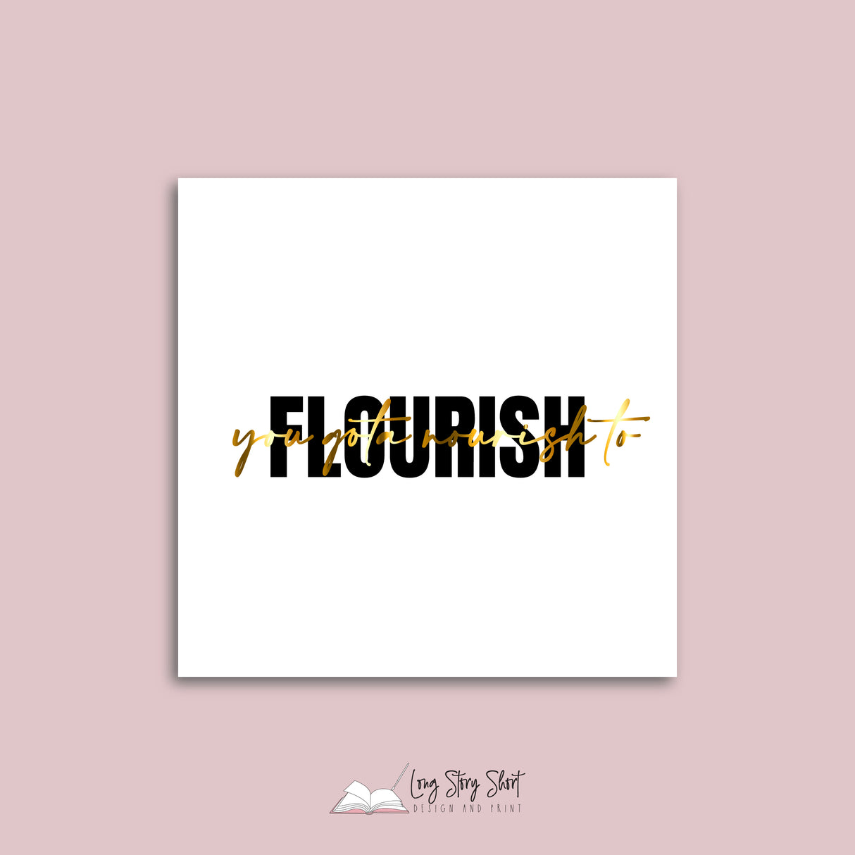 Make yourself a priority Vinyl Label Pack (Black, White, Foil options)