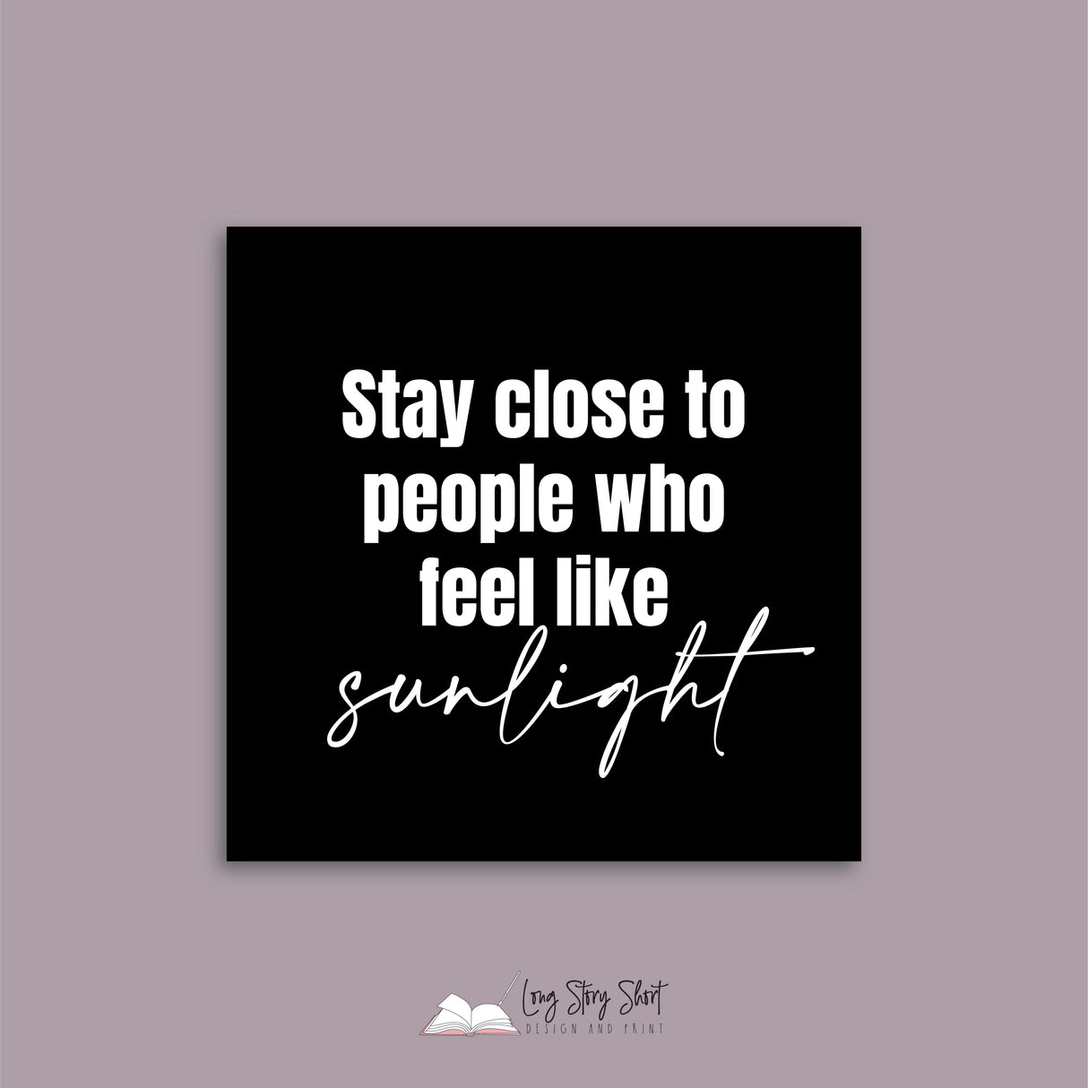 Life is tough so are you Vinyl Label Pack (Black, White, Foil options)