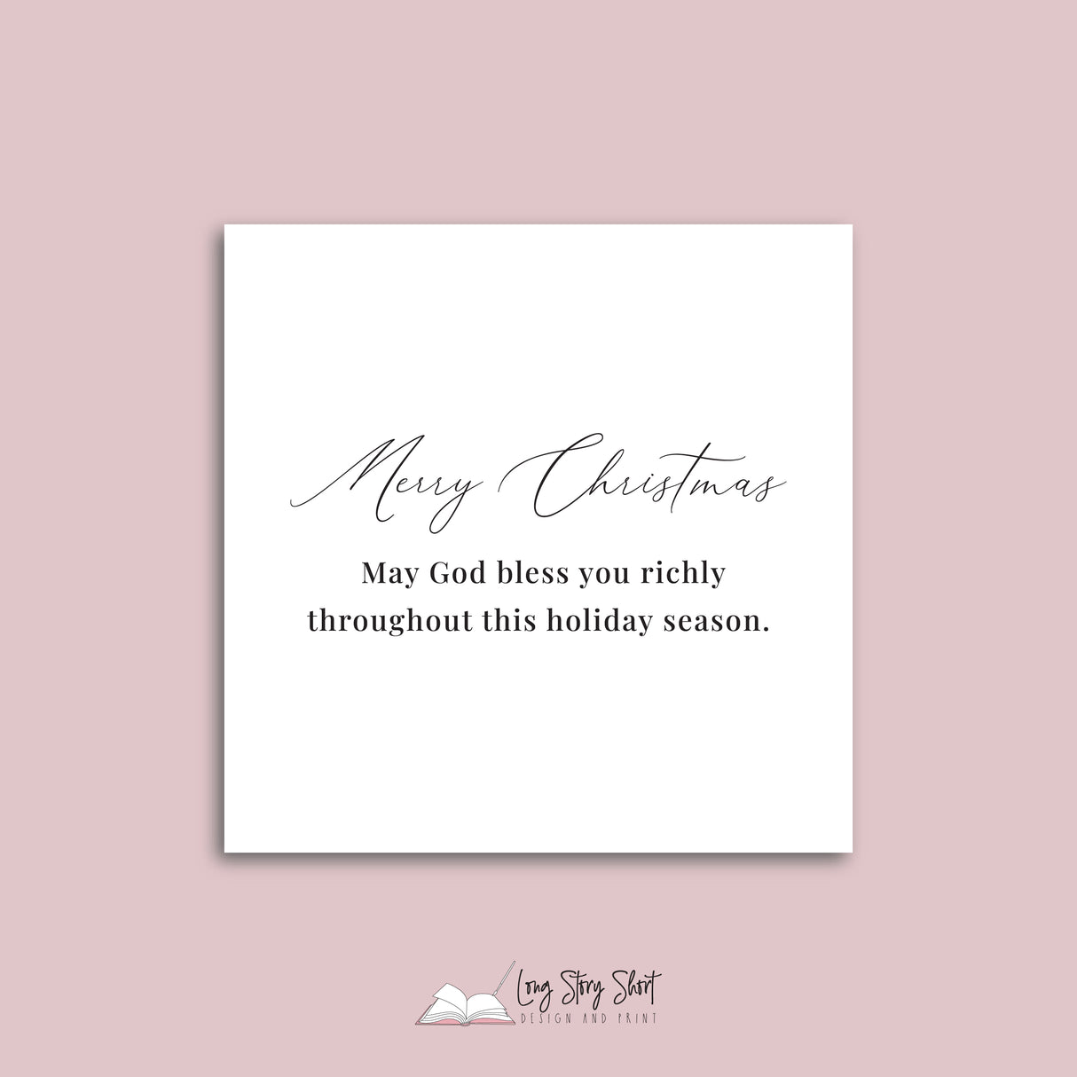 Jesus Best Gift Ever Vinyl Label Pack (Black, White, Foil options)