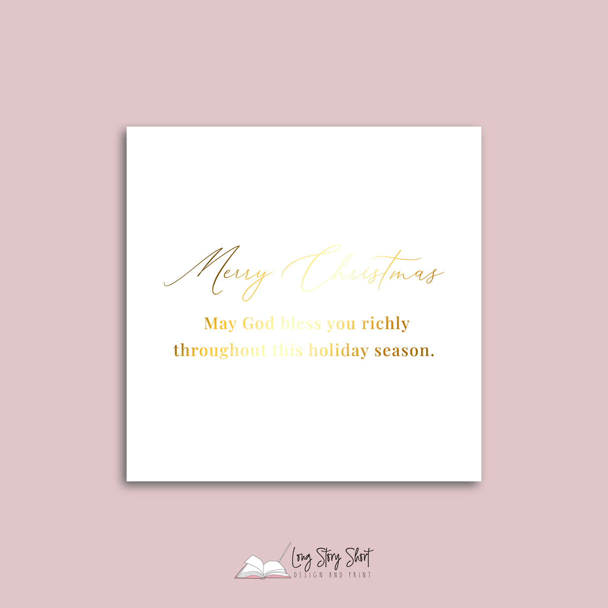 Jesus Best Gift Ever Vinyl Label Pack (Black, White, Foil options)